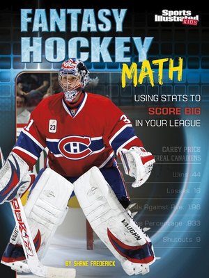 cover image of Fantasy Hockey Math